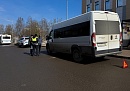 Водитель маршрутки в Обнинске сорвал рейс автобуса из-за грязи