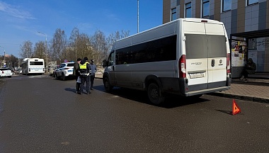 Водитель маршрутки в Обнинске сорвал рейс автобуса из-за грязи