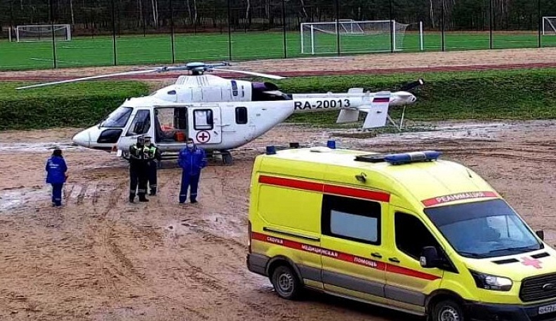 В 2021 году санавиация Калужской области доставила в больницы 81 пациента