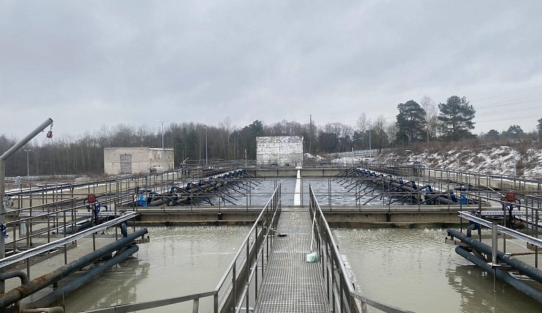 В Ермолино завершается реконструкция очистных сооружений канализации