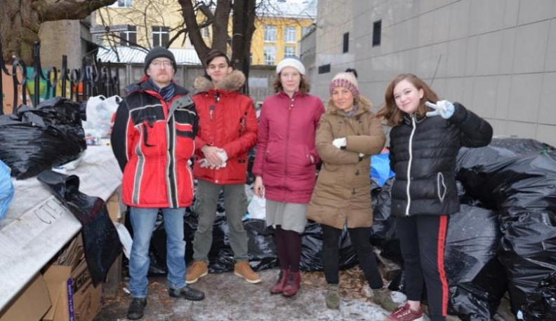 В Калуге начали разделять мусор