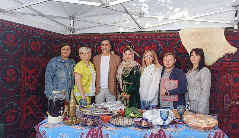 Ферзиковчане представили культуру Дагестана на фестивале в Калуге