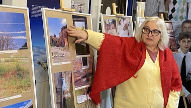 Ко Дню защитника Отечества в Обнинске открылась выставка «Пейзажи зоны СВО»