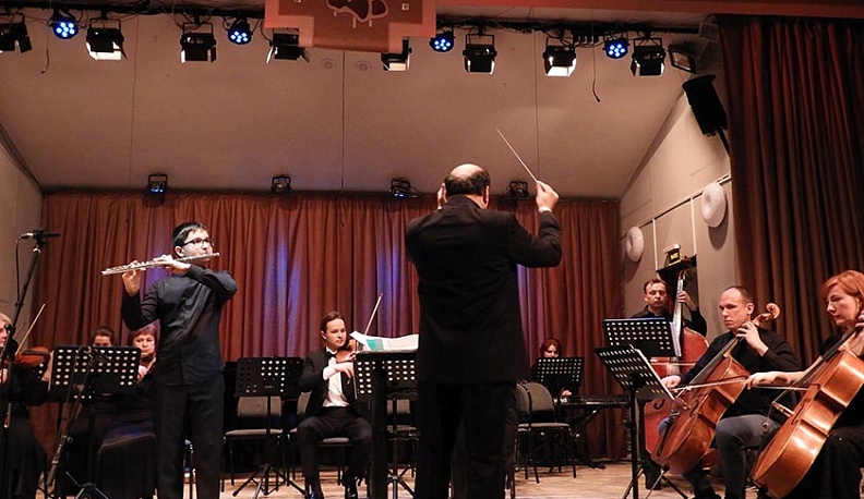 Юные калужские музыканты сыграли вместе с муниципальным камерным оркестром