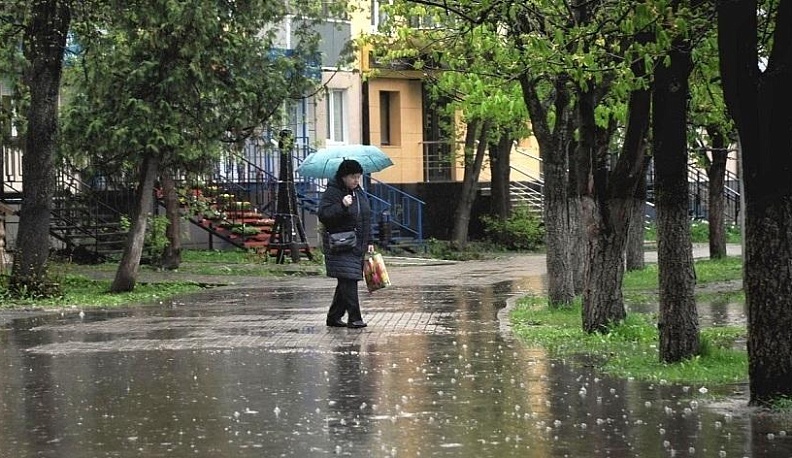 Калужан ждут дождливые выходные