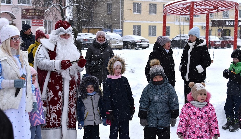 Новогодний утренник состоялся в Кирове