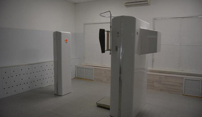 В Тарусской районной больнице меценаты отремонтировали флюорографический кабинет 