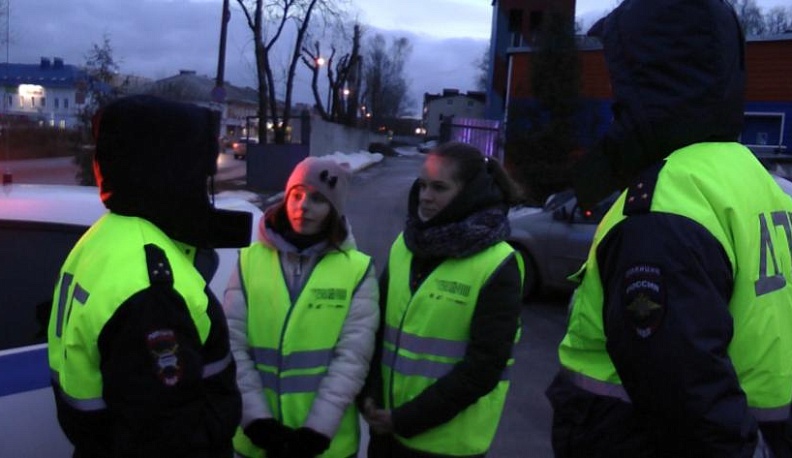 Студенты Калужского Государственного университета вышли на рейд с инспекторами ДПС 