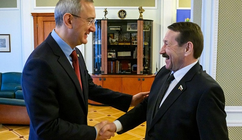 Владислав Шапша обсудил развитие региона с депутатом Госдумы Геннадием Скляром