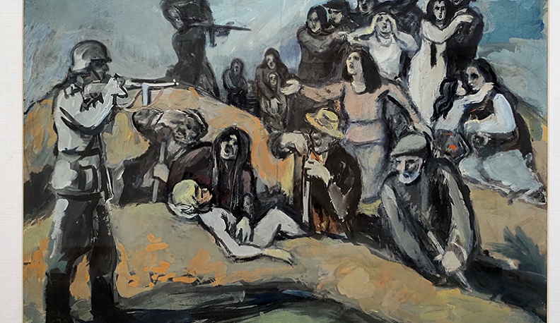 Обожжённый  горем