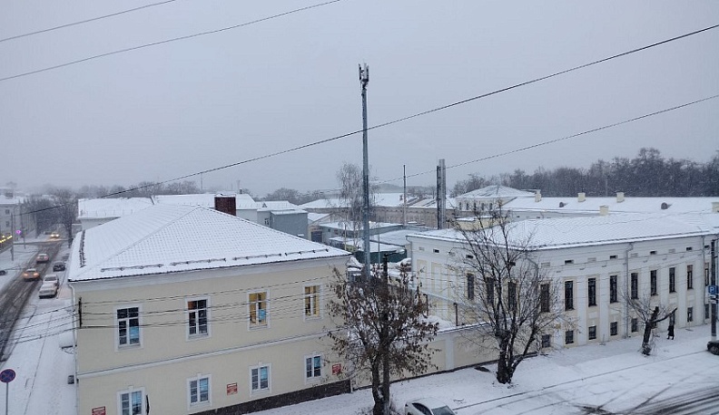В Калуге продолжает холодать