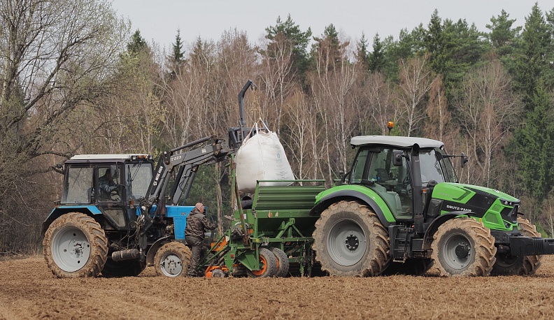 Почти все сельхозпредприятия Калужской области приступили к работам в поле