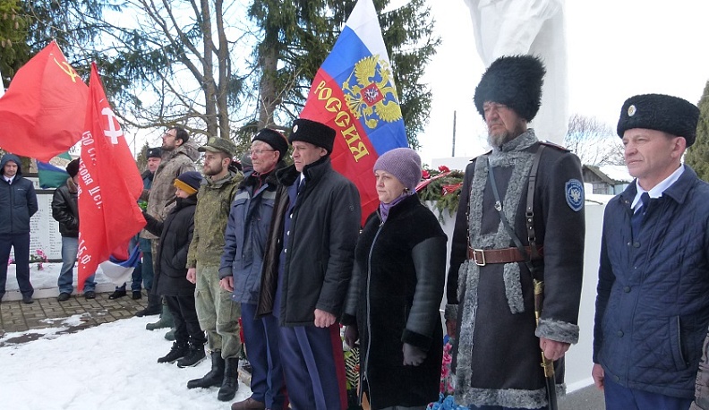 В Износковском районе прошли торжества, посвященные Дню защитника Отечества