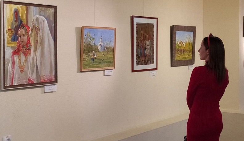 Новая выставка галереи Калужского Дома музыки знакомит посетителей с красотами Юхнова