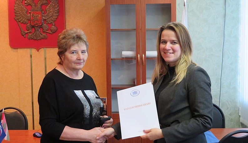 Ольга Коробова посетила культурно-выставочный центр Спас-Деменска