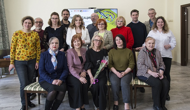 Авторы и участники презентации нового регионального выпуска журнала «ЛИффТ» - Калужская область.