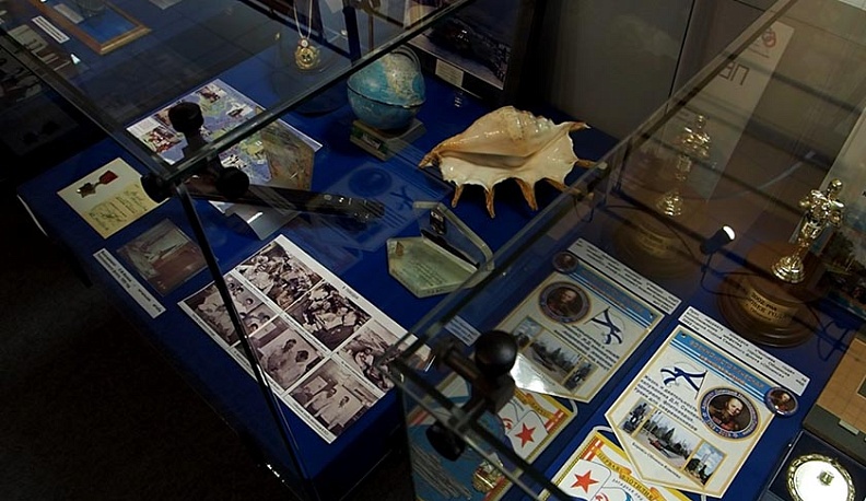 К юбилею председателя Калужского Морского Собрания в Обнинске открылась выставка