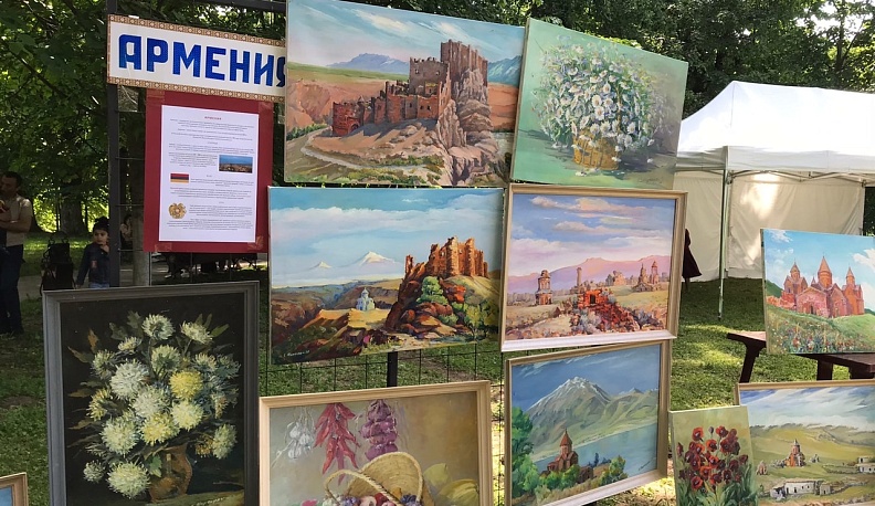  В Обнинске прошел фестиваль национальных культур «Моя Россия»