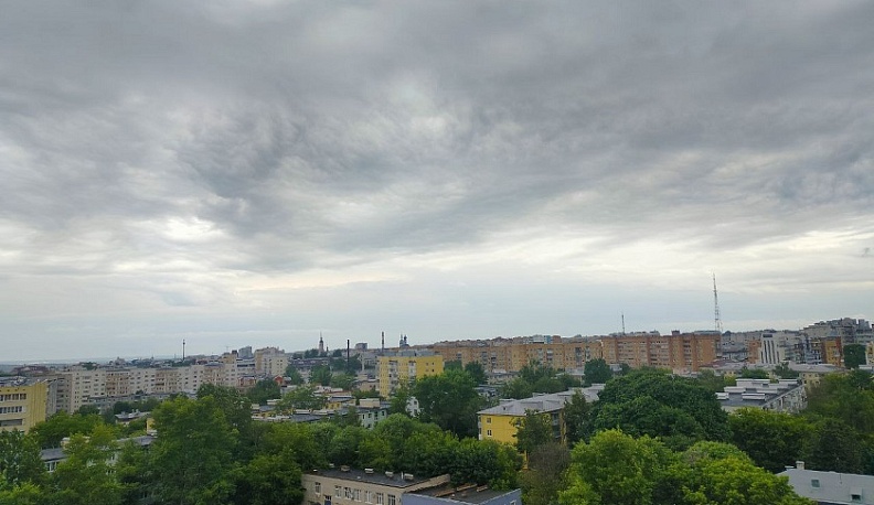 В Калуге сохраняется пасмурная погода