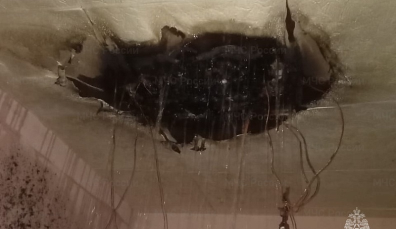 В Калужской области пожарные оперативно ликвидировали возгорание жилого дома