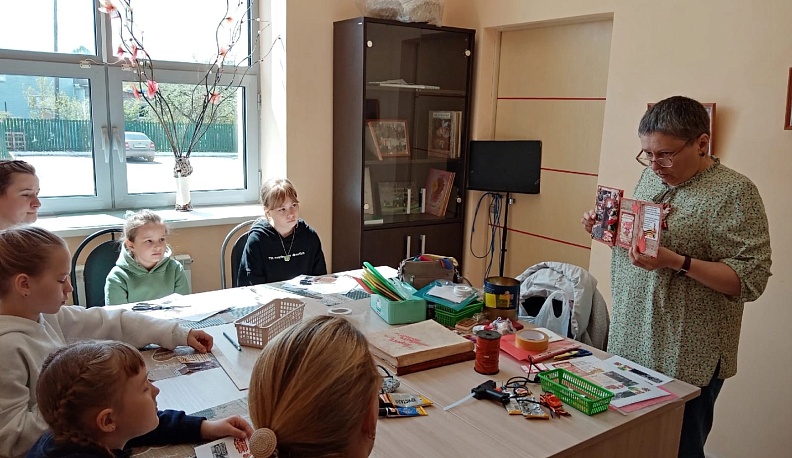 Ферзиковчане приняли участие в мастер-классе, посвященном Дню Победы