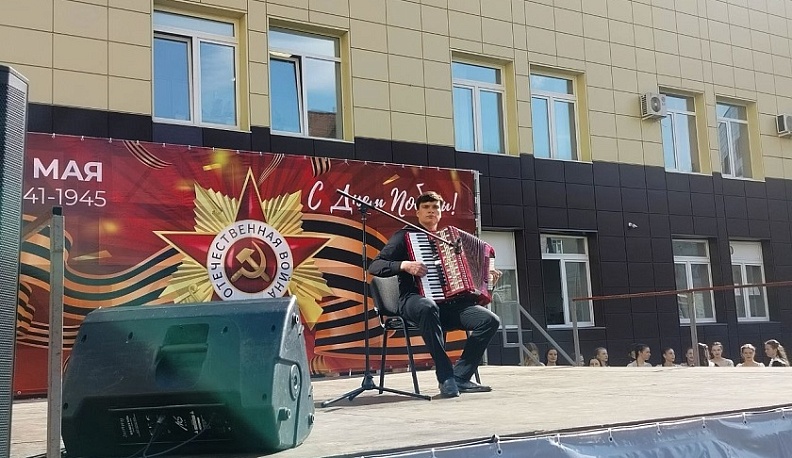 Калужские студенты отметили 81-ю годовщину Великой Победы