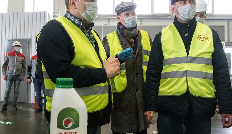 Промышленные предприятия региона возобновили работу