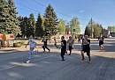 В Перемышле более 150 человек вышли на старт патриотического забега