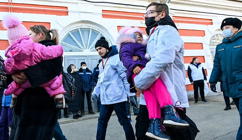 В Калугу прибыли 315 эвакуированных жителей ДНР и ЛНР
