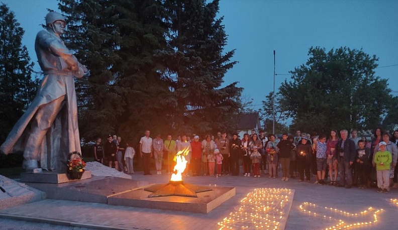 Жиздринцы присоединились к участию в мероприятиях, посвященных Дню памяти и скорби