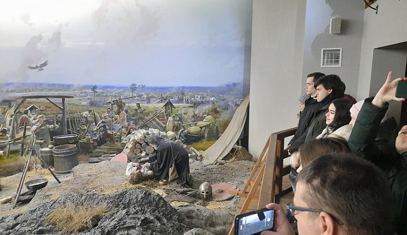 Представители НКО Калужской области посетили музей-диораму «Великое Стояние на реке Угре»