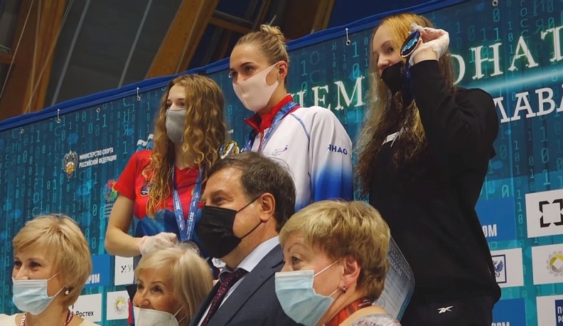 На чемпионате России по плаванию у Калужской области уже есть первая медаль