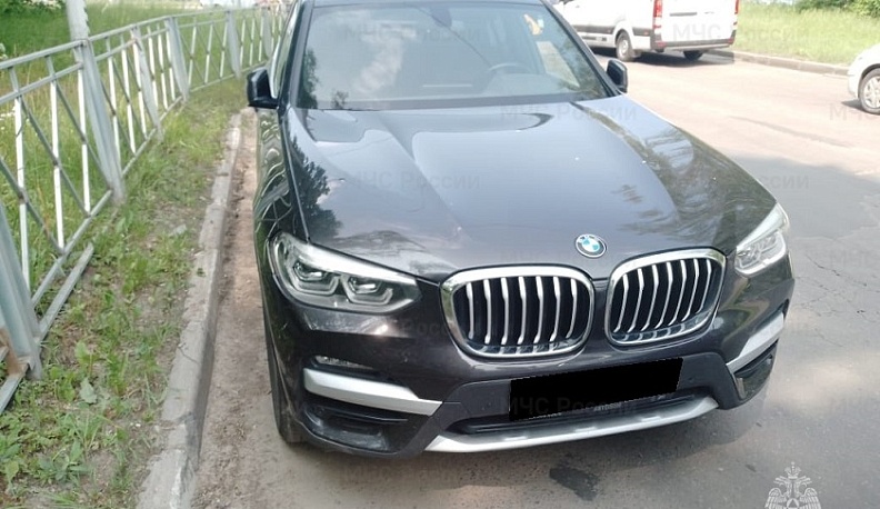 В Обнинске BMW сбил велосипедиста