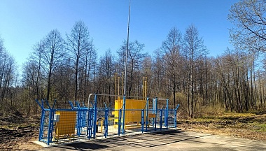 В Юхновском округе завершили строительство уличного газопровода