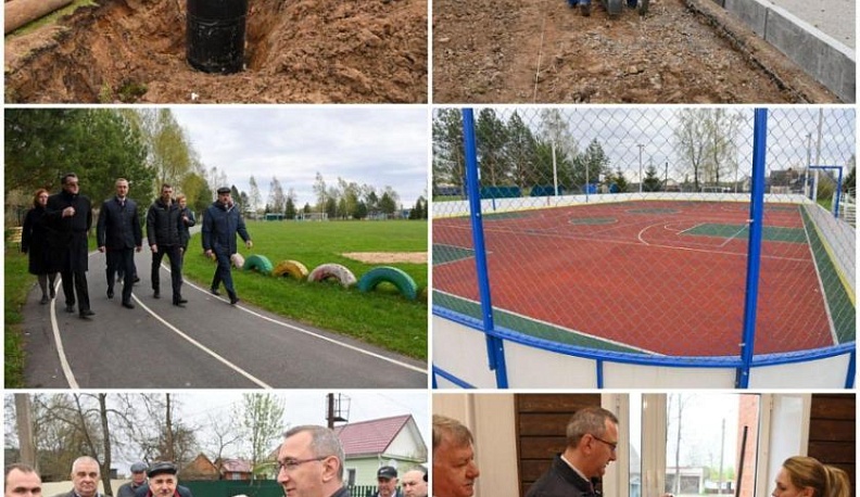 Губернатор Владислав Шапша рассказал об объектах благоустройства в Бетлице