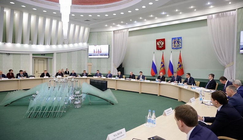 Калужский губернатор принял участие в выездном совещании Секретаря Совета безопасности РФ