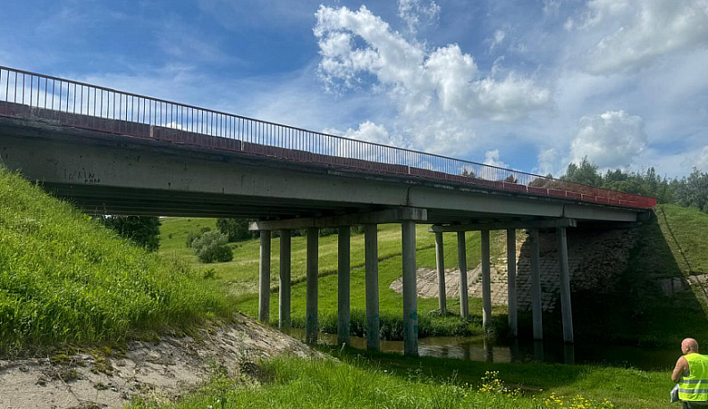 В Калужской области по нацпроекту стартовал ремонт моста через реку Кванка