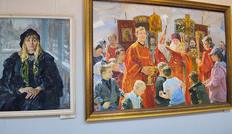 Большой выставкой в Калуге отметили юбилей регионального отделения Союза художников