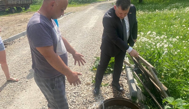 Депутат Законодательного Собрания области посетил Ферзиковский район