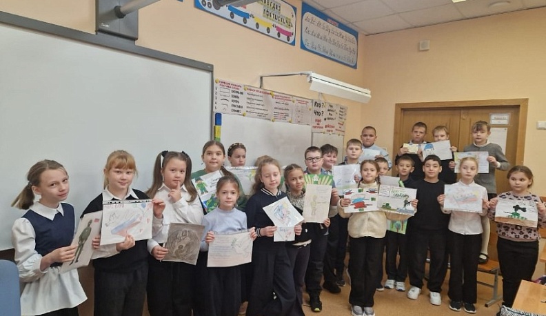 Школьники из Ферзикова поддерживают бойцов СВО