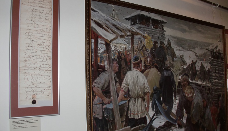 Финалом юбилея города стала выставка «Калуга в шести веках», открывшаяся в Палатах Коробовых