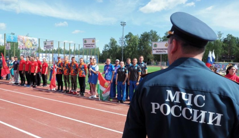 Лучшие спортсмены ЦФО съехались в Калугу на соревнования по пожарно-спасательному спорту