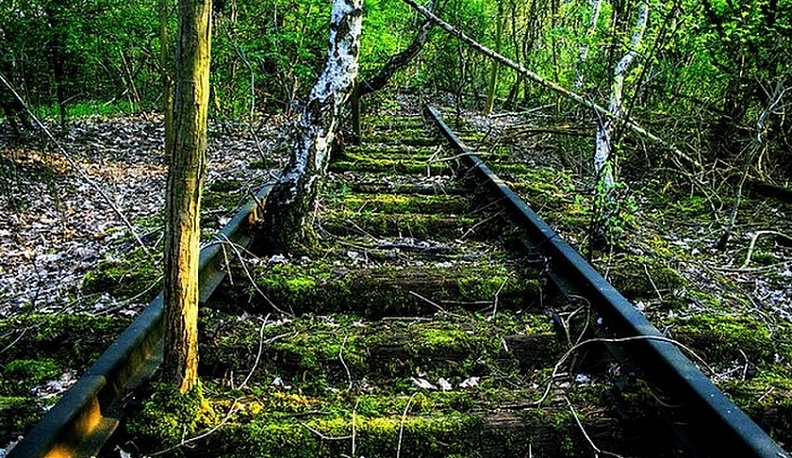 В Калуге демонтируют неэксплуатируемые железные пути Окской ветки