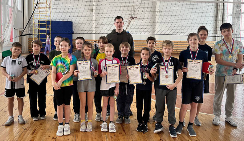 В Ферзиковском районе состоялся турнир по настольному теннису