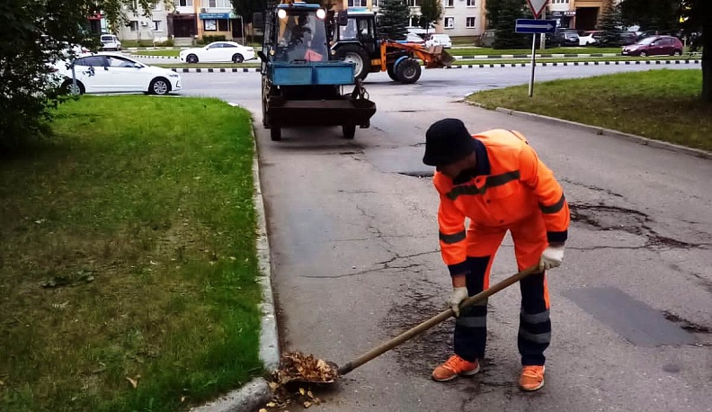 Более 41 кубометра мусора и смета за неделю убрали с улиц Обнинска