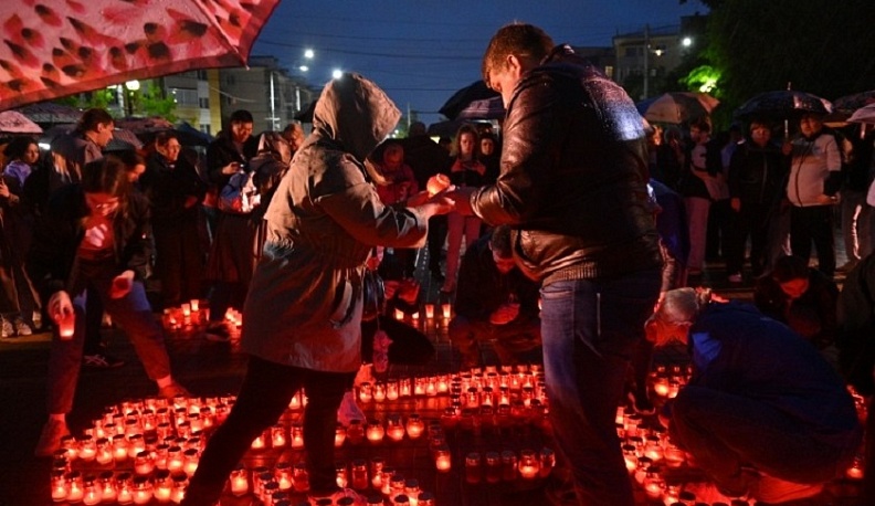 Калуга присоединилась к Всероссийской акции «Огненные картины войны»