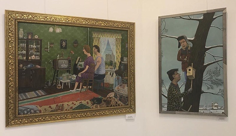 В Обнинске открылась выставка произведений художника Юрия Шерова