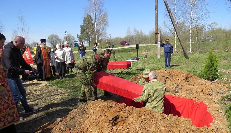 В Кировском районе появилась новая братская могила
