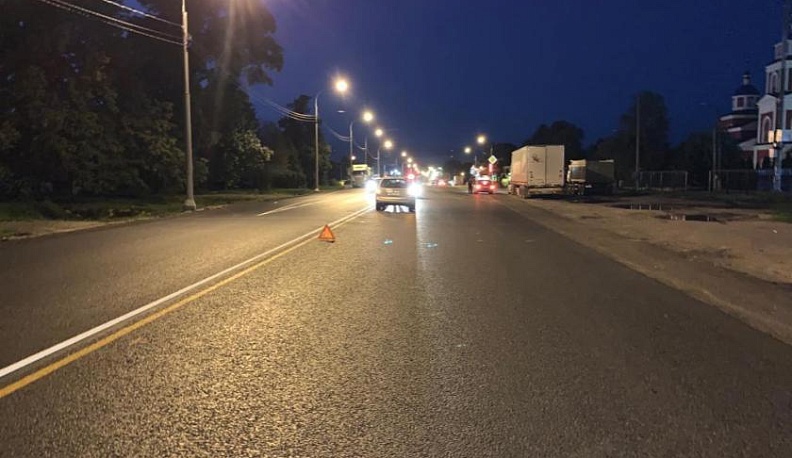 В Жуковском районе девятилетняя девочка попала под колеса иномарки