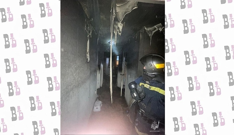 На окраине Калуги сгорел жилой дом